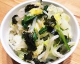 簡単！キャベツ×韓国海苔のモリモリナムル作り方8写真