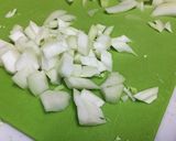 豚レバーとキャベツのステーキソース炒め。作り方3写真