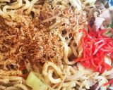 久世福商店のだしで、毎日食べれる焼うどん作り方4写真