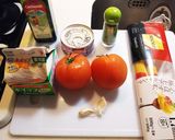 トマトとツナのさっぱりクリームパスタ作り方1写真