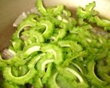 豚バラとゴーヤのしょうが味噌炒め作り方3写真