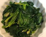 レンジで簡単☆ほうれん草のコンソメチーズ作り方1写真