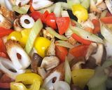 ちくわでかさまし☆牛肉と野菜の味噌炒め作り方9写真