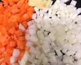 雑穀入り野菜の豆乳スープ作り方2写真