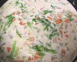 雑穀入り野菜の豆乳スープ作り方14写真