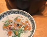 雑穀入り野菜の豆乳スープ作り方15写真