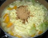 煮込み風野菜＆きのこたっぷり味噌ラーメン作り方5写真