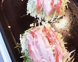 キャベツとモヤシ☆広島風お好み焼作り方4写真