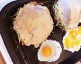 キャベツとモヤシ☆広島風お好み焼作り方10写真