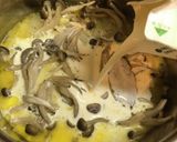 ◤電鍋レシピ◢鶏肉ときのこのクリーム煮込作り方5写真