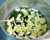 干し葉野菜たっぷりわかめスープ作り方1写真