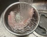 生アキレス腱と　牛すじ肉で　おでん牛筋串作り方2写真
