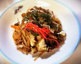 ホットプレートを使ったシーフード焼そば作り方6写真