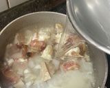 生アキレス腱と　牛すじ肉で　おでん牛筋串作り方7写真