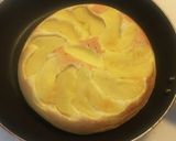 HMで作る薄切りリンゴ2層のパンケーキ作り方5写真