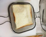 簡単ハム玉トマトのホットサンド作り方5写真