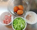 春キャベツで♪お好み焼き風卵焼き作り方2写真
