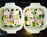 $超簡単 ブロッコリーとハムのマヨグラ$作り方2写真