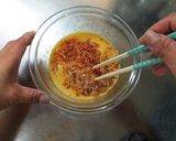 春キャベツで♪お好み焼き風卵焼き作り方4写真