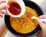 春キャベツで♪お好み焼き風卵焼き作り方12写真