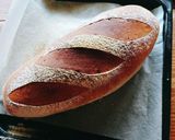 おうちカフェ★でっかい朝食パン作り方9写真