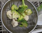 カリフラワーとブロッコリーの野菜スープ作り方3写真
