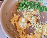 基本チャーハン(ツナ缶＋しらす+明太子)作り方5写真