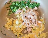 基本チャーハン(ツナ缶＋しらす+明太子)作り方6写真