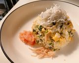 基本チャーハン(ツナ缶＋しらす+明太子)作り方15写真
