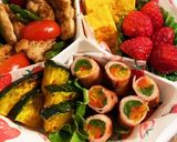 お弁当に一品♡ピーマンのベーコン巻き作り方6写真