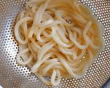 ピーマンとじゃこのバター醤油うどん作り方1写真