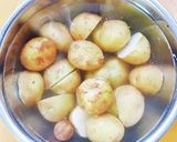 ♡新じゃがいものコンソメバター♡作り方1写真