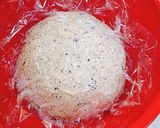 黒ゴマきな粉の米粉ベーグル作り方6写真