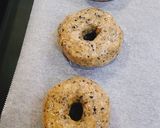黒ゴマきな粉の米粉ベーグル作り方14写真