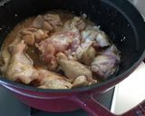うまみたっぷり　こってり手羽元煮作り方3写真