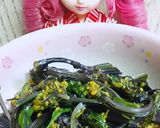 リカちゃん♡紅菜苔の炊いたん(白醤油)作り方10写真