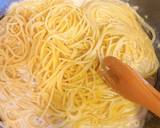濃厚♡ 鶏とほんれん草のクリームパスタ作り方8写真