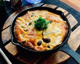 しめじとベーコンのフリッタータ作り方8写真