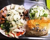 子どもと一緒に♪キムチ納豆鍋作り方1写真