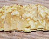 まろやかポン酢☆薄焼き卵の山芋短冊作り方2写真