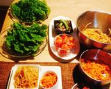 カフェごはん★カルビー焼肉★サンチュ巻き作り方10写真