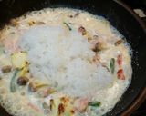 超簡単!しらたきのクリームパスタ!!作り方12写真