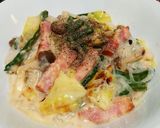 超簡単!しらたきのクリームパスタ!!作り方14写真