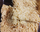 絶品☆もやしと挽き肉のオイスター焼きそば作り方1写真