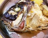 鯛あらの煮付け作り方9写真