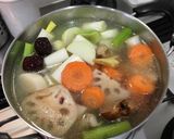 参鶏湯っぽい？作り方4写真