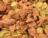 もつ煮込みならぬ！鶏皮煮込み〜♪作り方3写真