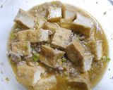 レンジで簡単！麻婆豆腐☆厚揚げ作り方3写真