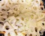 超簡単蓮根カリカリチーズ焼き作り方4写真