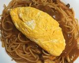 やけくそオムカレーナポリタン作り方13写真